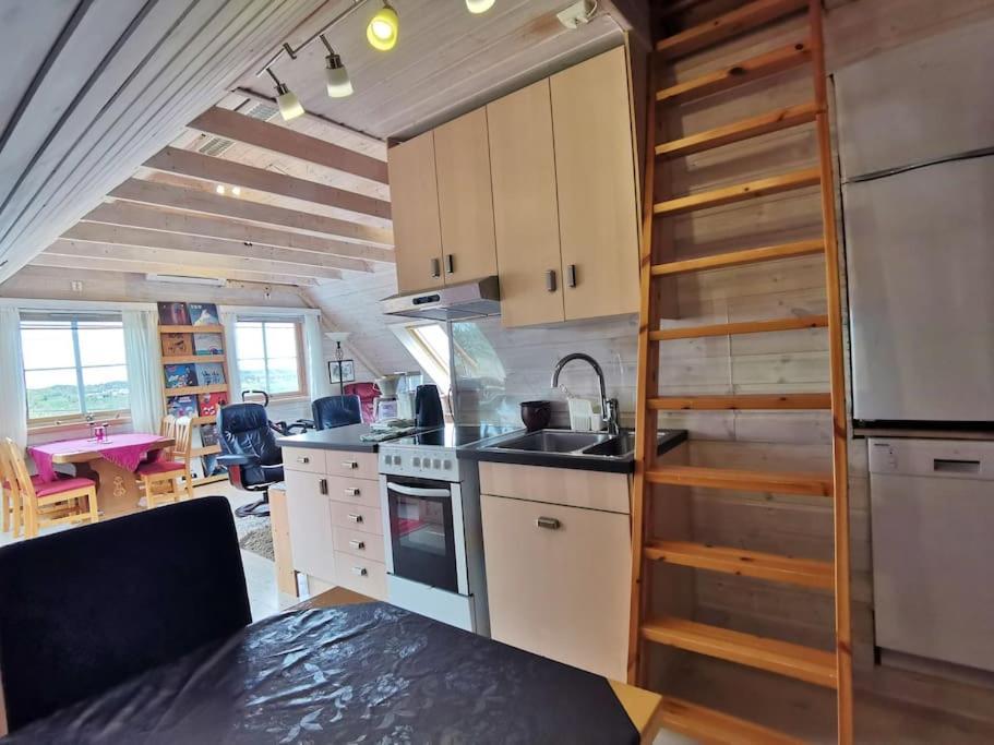 Topfloor Apartment Separate Entranc Nice View Stord Fitjar Εξωτερικό φωτογραφία
